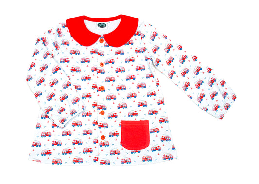 Firetruck Alex top - PREORDER 1