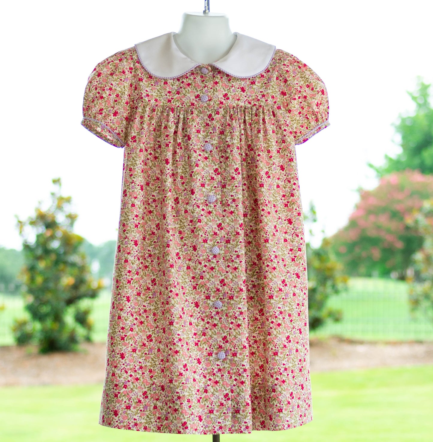 SS Berry Floral dress 5T