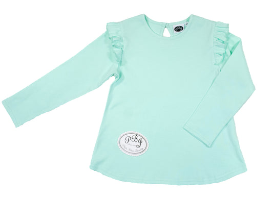 Mint Flutter tee