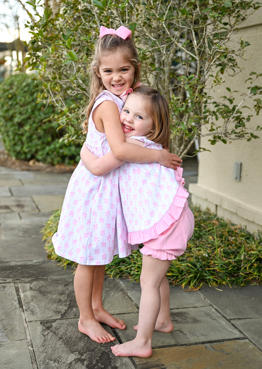 Pink Bow Haley Swing Top