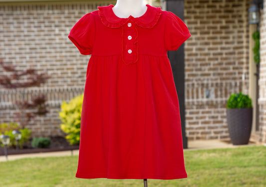 School dress Red