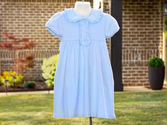 School dress Blue
