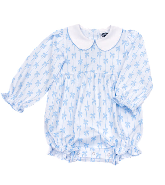 Short Clara LS bubble Blue Bows