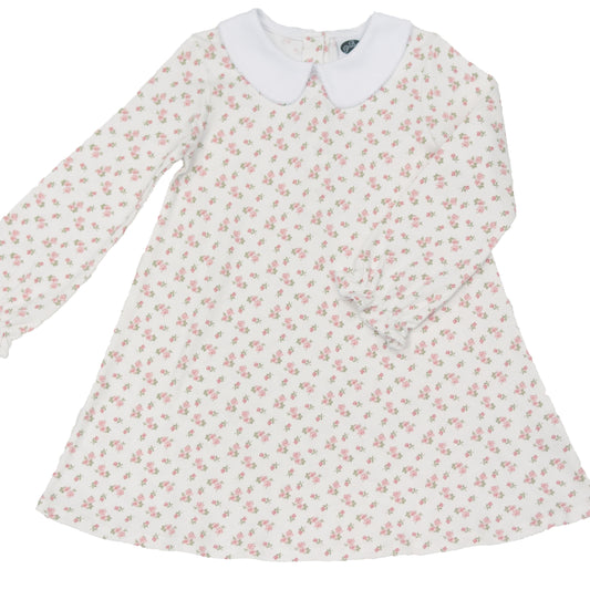 Fall Floral Apron Dress