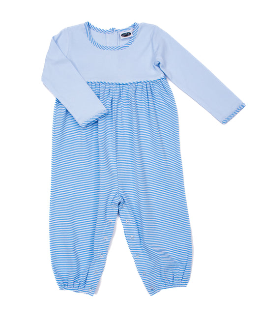 LS Noah bubble blue/cobalt stripe