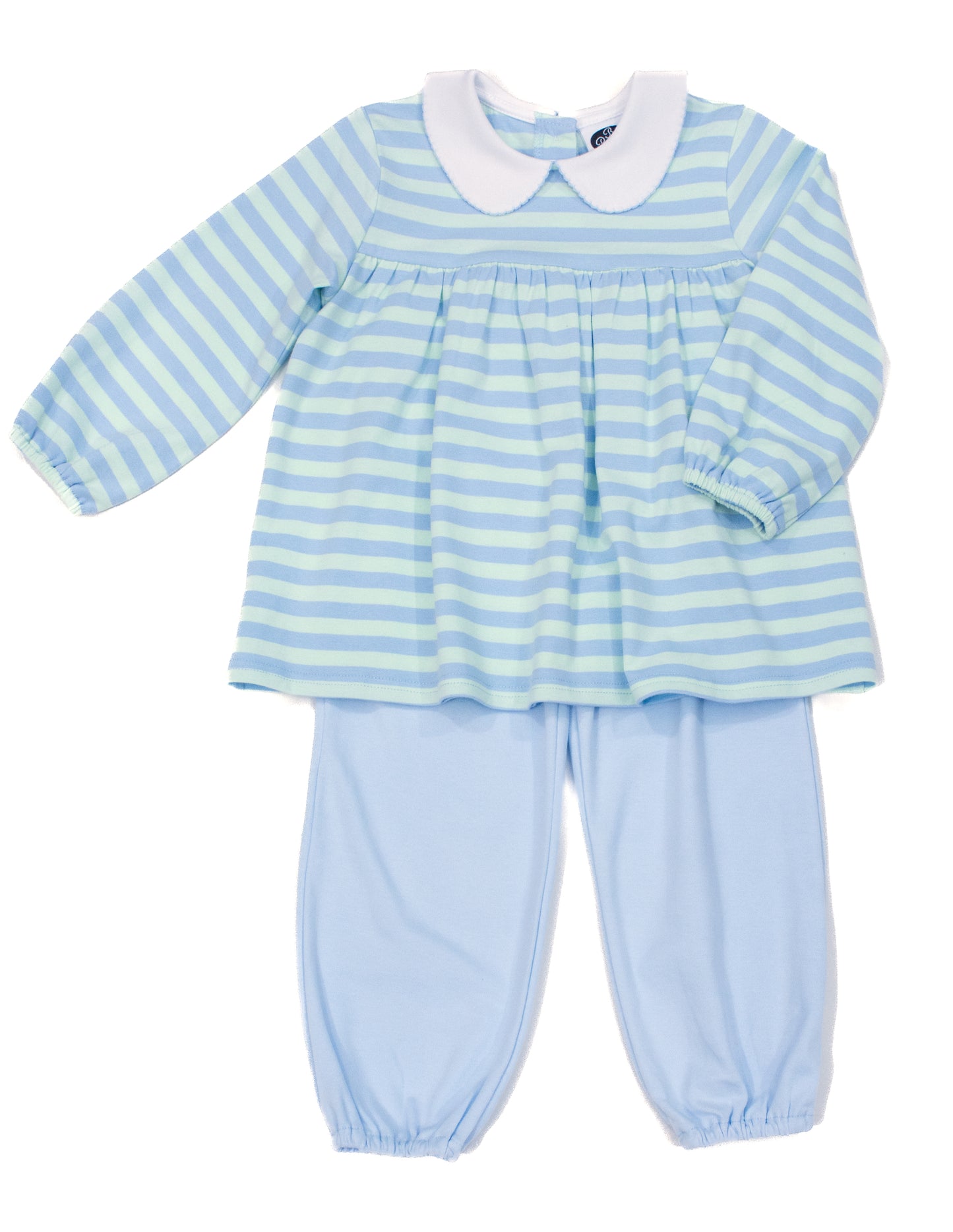 Seaside Stripes Diaper top