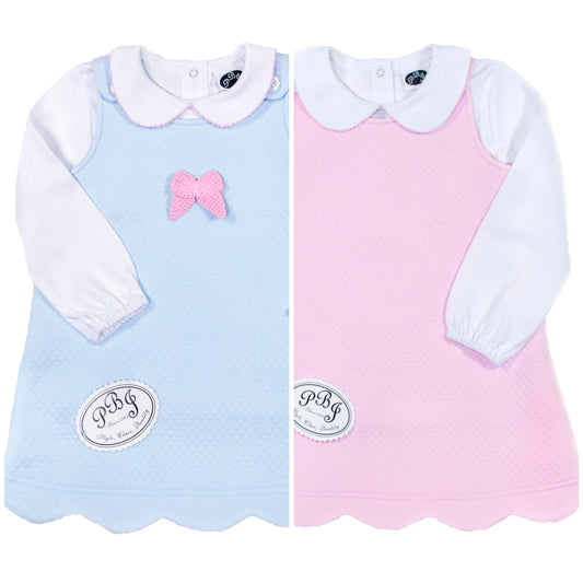 Quilted scalloped Jumper