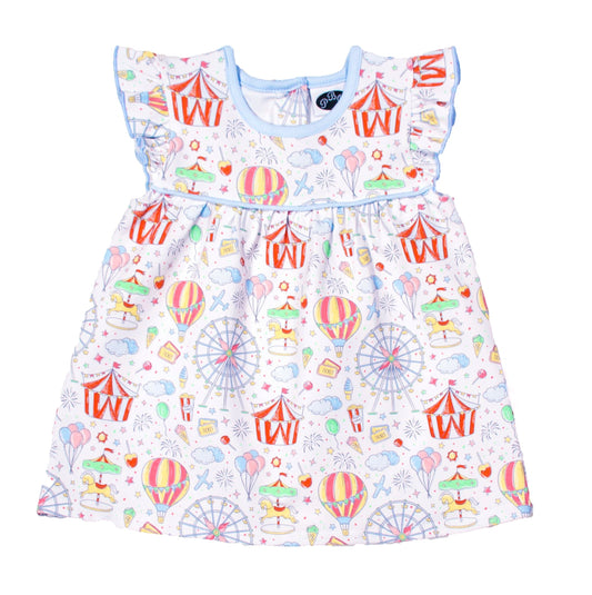 Carnival print Jenny Top
