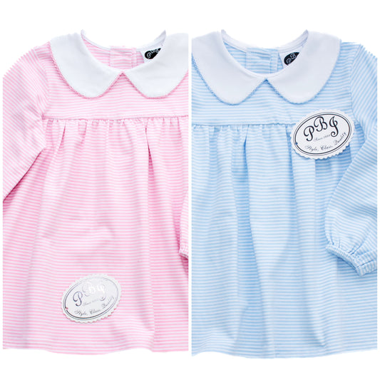 Unisex Diaper top w/ collar