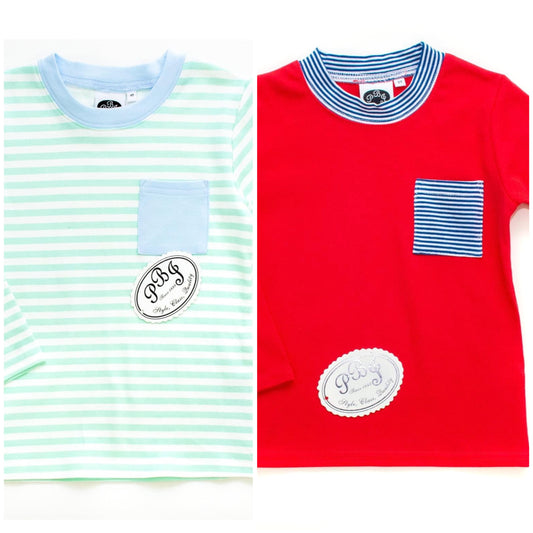 Boys LS Pocket shirt