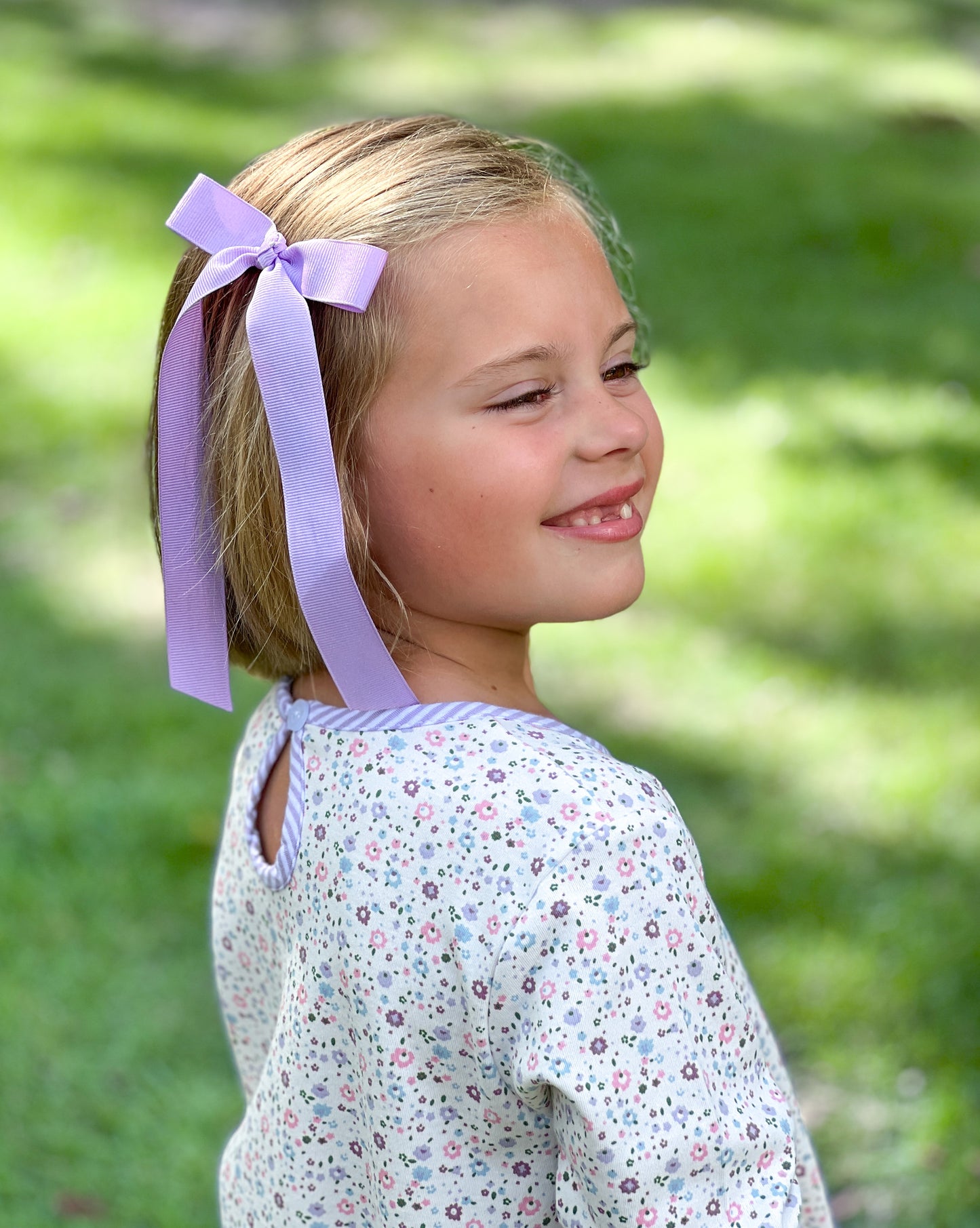 Lilac floral swing tunic*