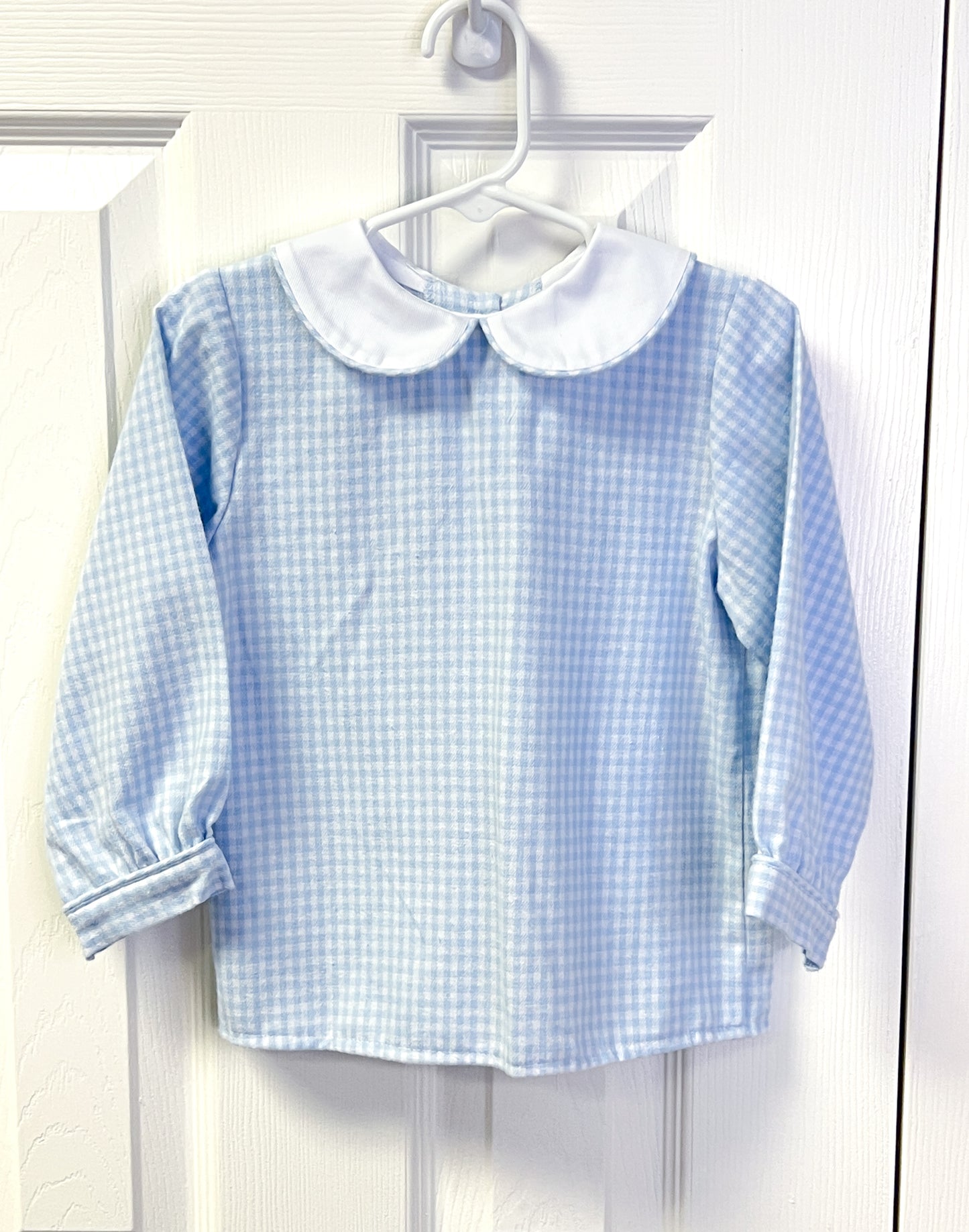 Cashmere check shirt only 2t