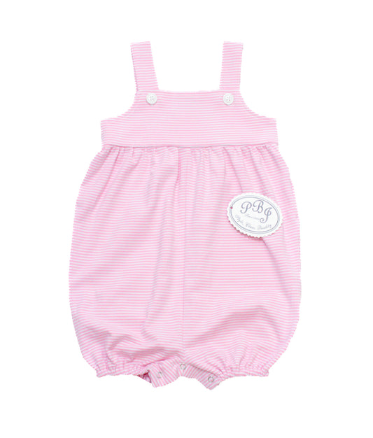 Pink stripes Short romper