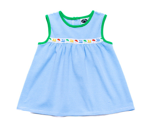 Cobalt stripes Noah w/ribbon