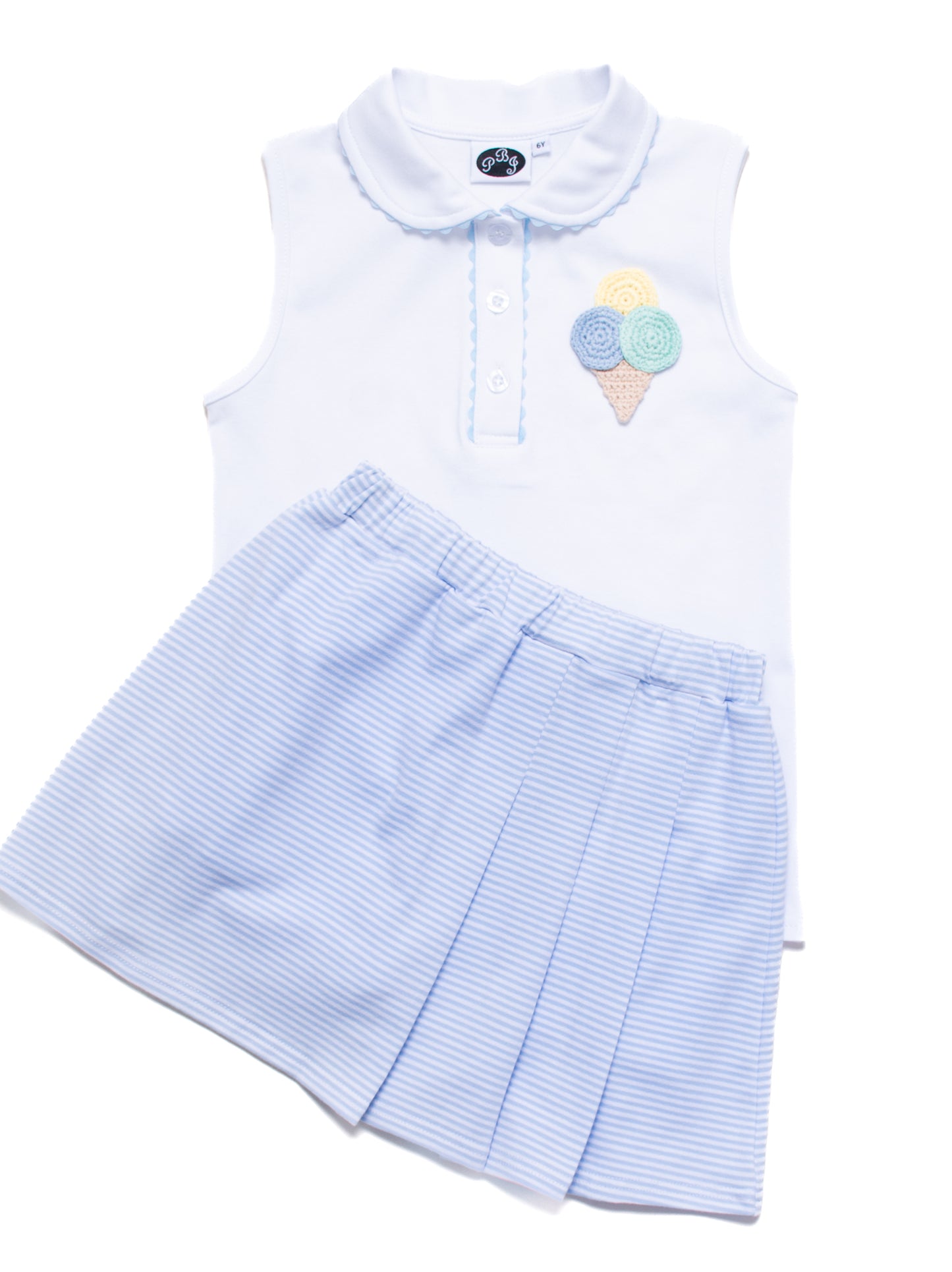 Blue RR Girl Polo