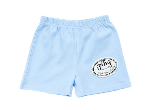 Solid Blue boy shorts