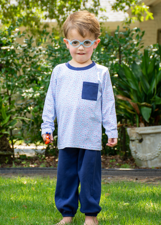 Baseball Pocket shirt LS