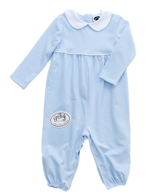 Charlie long bubble Blue stripes