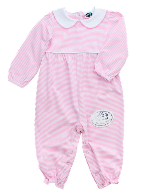 Clara long bubble Pink stripes