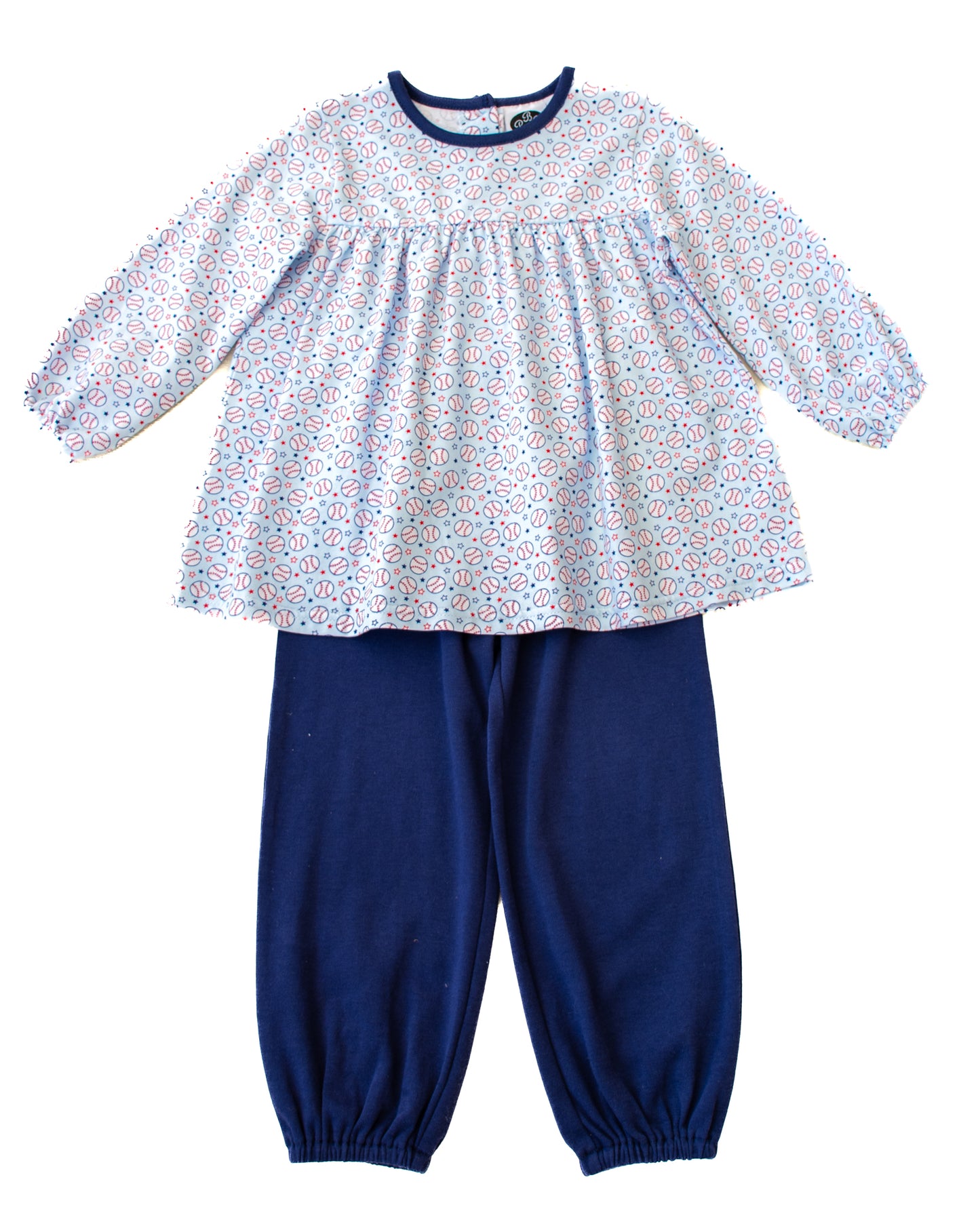 Baseball Noah Top LS Elastic - PREORDER