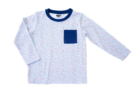 Baseball Pocket shirt LS