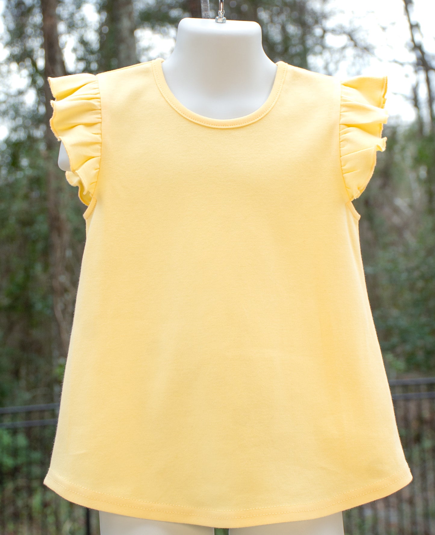 Yellow Flutter Tee