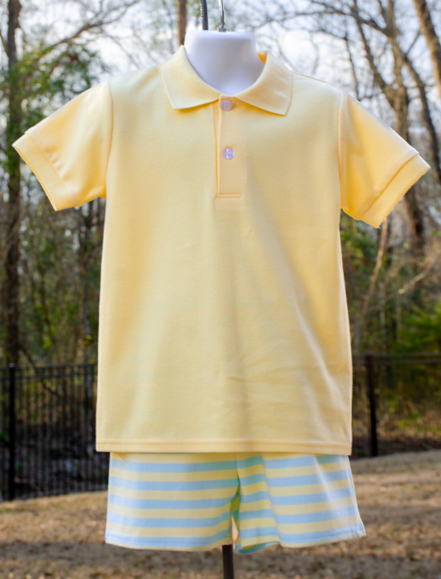 Solid Yellow Polo