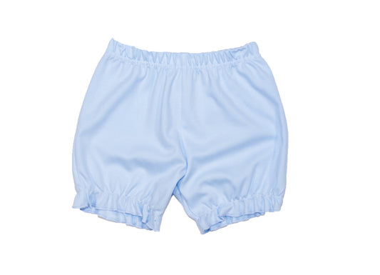 Solid Blue Girl bloomers