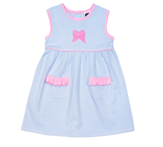 Blue stripes Lara dress