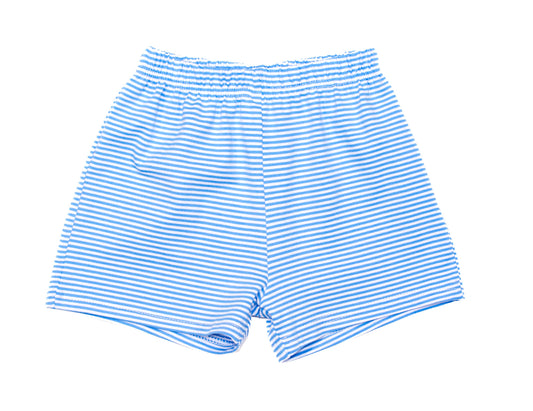 Cobalt stripes shorts