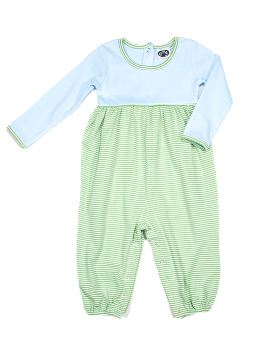 Noah bubble Blue/ Sage stripes
