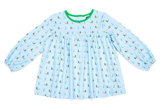 Mallard print Noah top - PREORDER 1