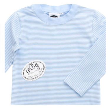 Blue Stripe/ Blue Crewneck