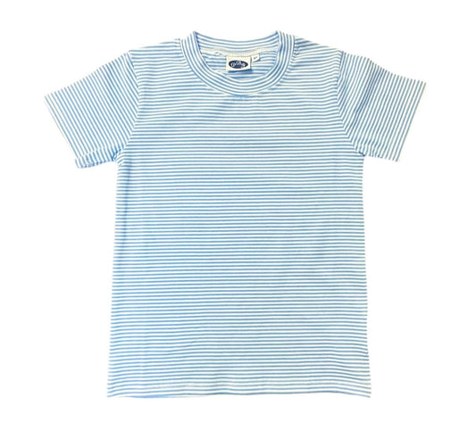 Cobalt Stripe Crewneck SS