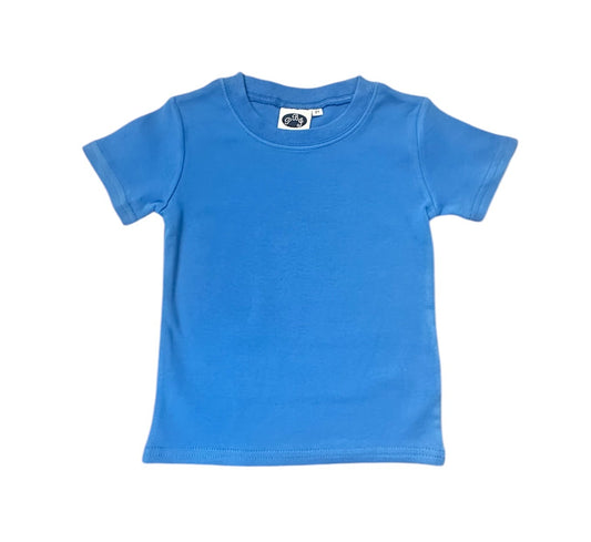 Solid Royal Crewneck SS