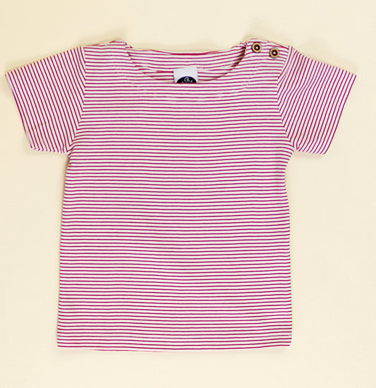 PIMA boatneck shirt red