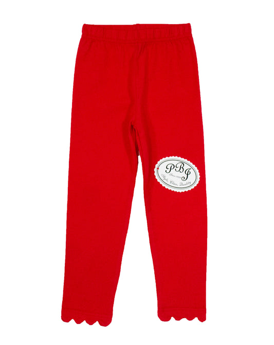 Knit Scalloped Skinny