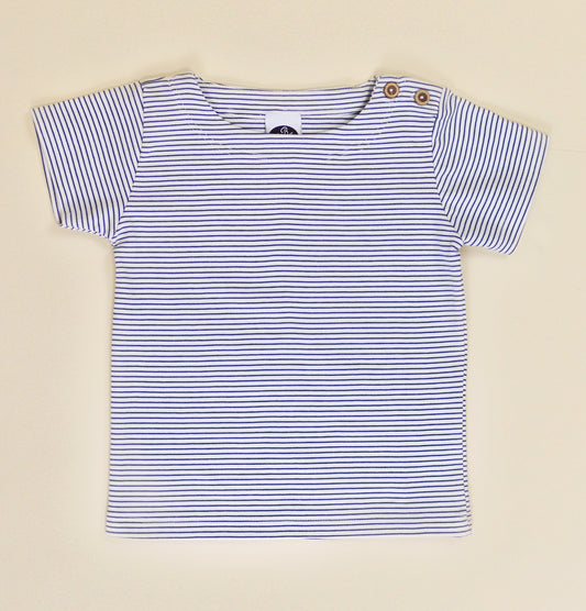 PIMA boatneck shirt navy