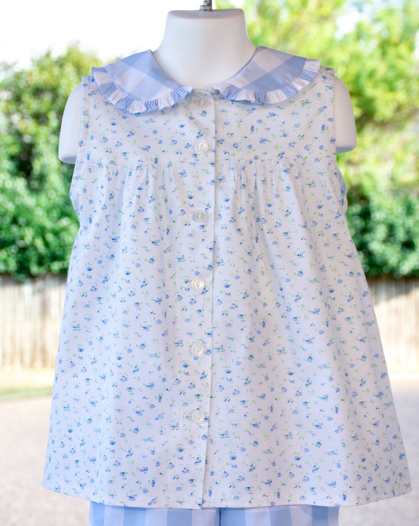 Floral Mary top - 5t