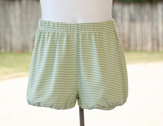 Sage stripes bottoms