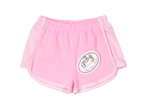Lexa Shorts Solid Pink w/pink stripe
