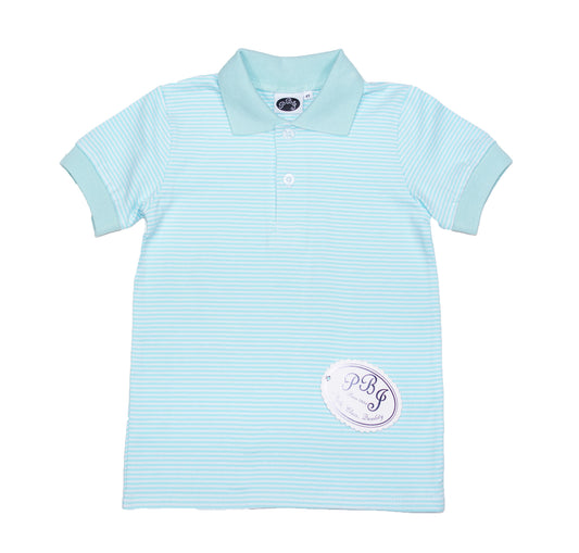 Mint stripes Polo