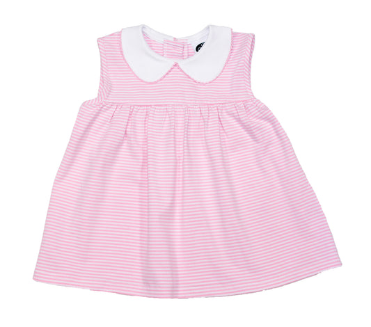 Pink stripes Diaper top