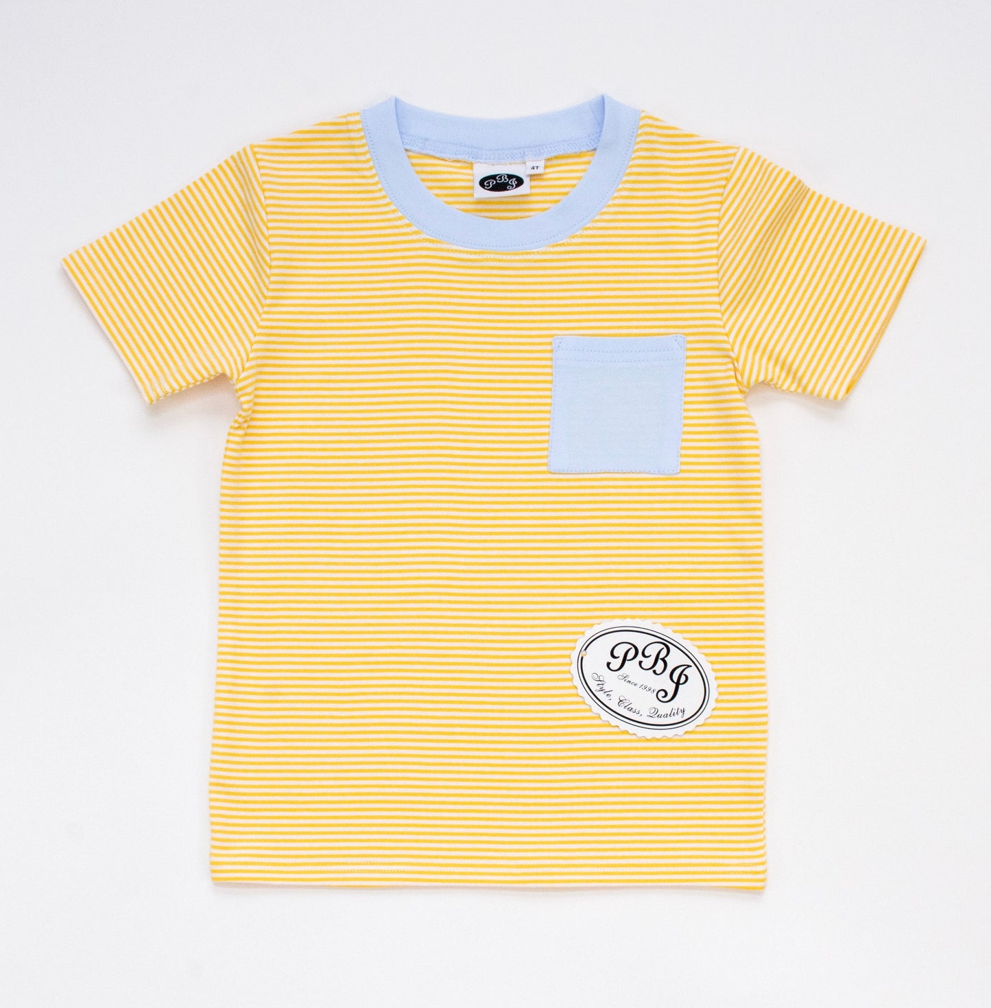 Pocket shirt - Sunflower stripes/ Blue