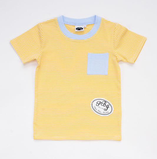 Pocket shirt - Sunflower stripes/ Blue