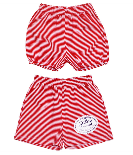 Red stripes Boy bottoms