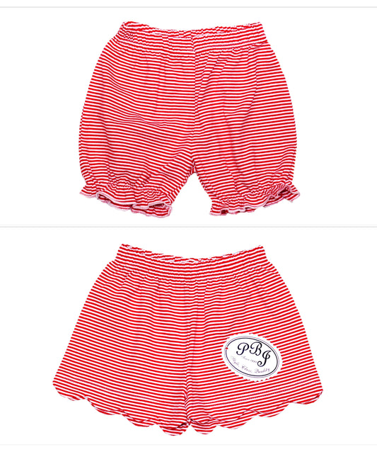 Red stripes Girl bottoms