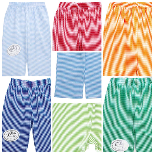 Plain pants / Stripes