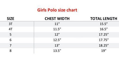 PBJ girl polo - navy or white