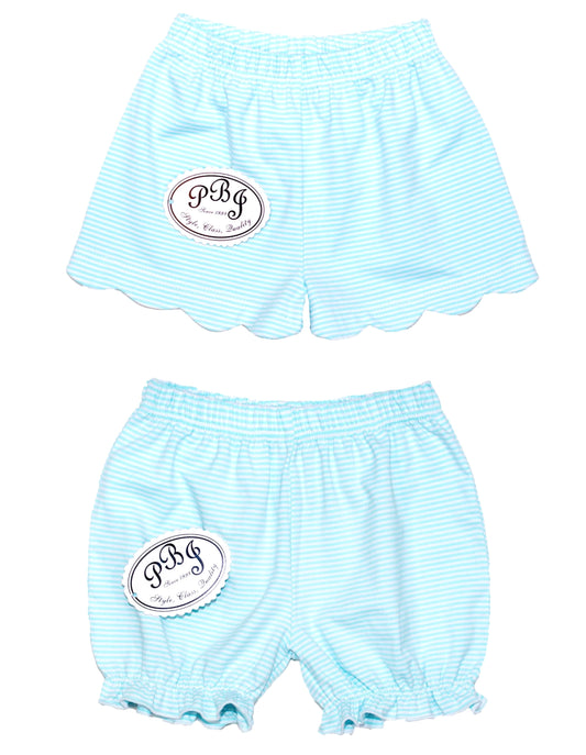 Mint stripes girl bottoms